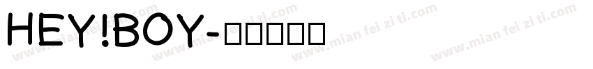 HEY!BOY字体转换
