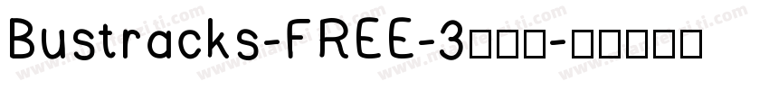 Bustracks-FREE-3转换器字体转换