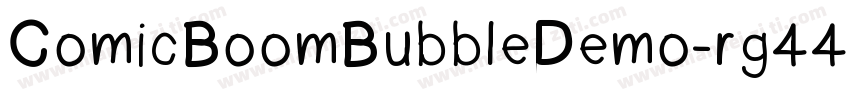 ComicBoomBubbleDemo-rg44y字体转换