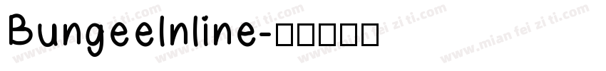 Bungeelnline字体转换