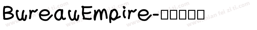 BureauEmpire字体转换