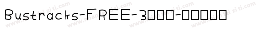 Bustracks-FREE-3转换器字体转换