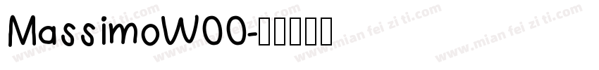 MassimoW00字体转换