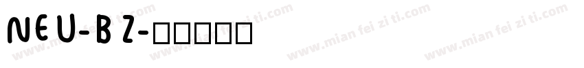 NEU-BZ字体转换
