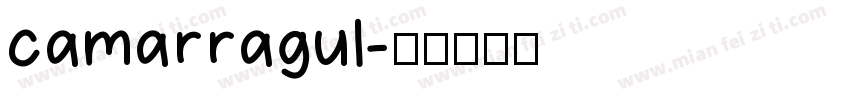 camarragul字体转换