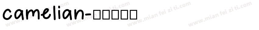 camelian字体转换