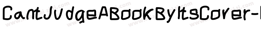 CantJudgeABookByItsCover-D3j9字体转换