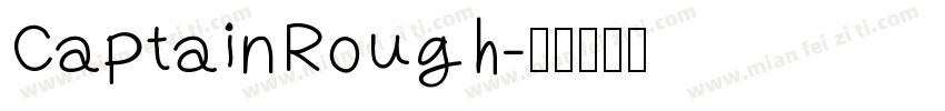 CaptainRough字体转换