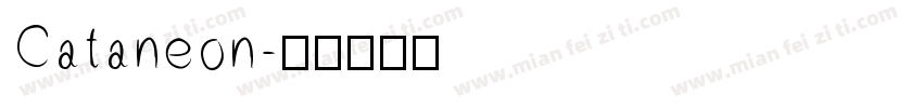 Cataneon字体转换