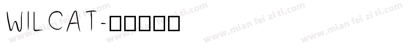 WILCAT字体转换
