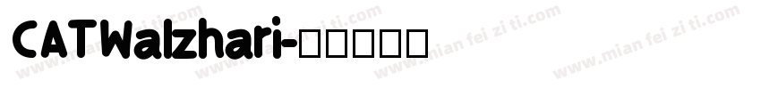 CATWalzhari字体转换