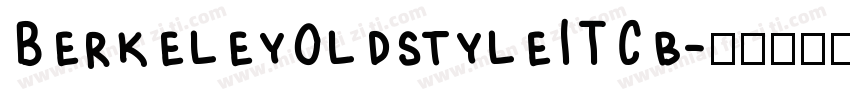 Berkeley0ldstyleITCb字体转换