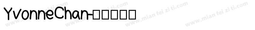 YvonneChan字体转换