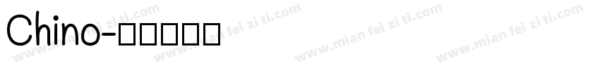 Chino字体转换