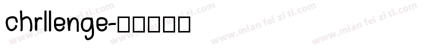 chrllenge字体转换