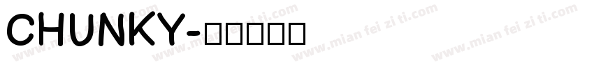CHUNKY字体转换