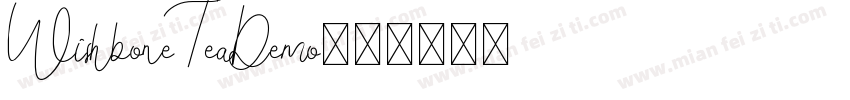 WishboneTeaDemo字体转换
