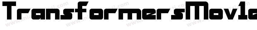 TransformersMov1e字体转换