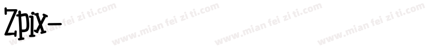 Zpix转换器字体转换