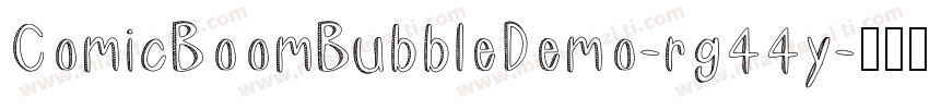 ComicBoomBubbleDemo-rg44y字体转换
