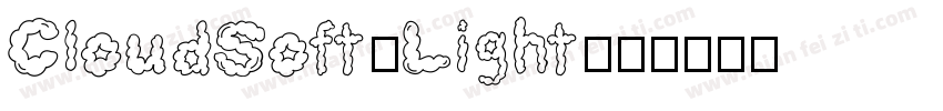 CloudSoft-Light字体转换