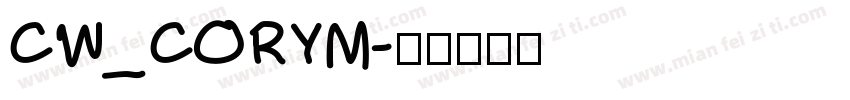 CW_CORYM字体转换