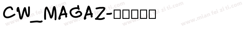 CW_MAGAZ字体转换