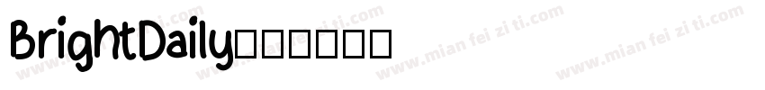 BrightDaily字体转换