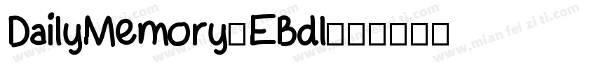 DailyMemory-EBdl字体转换
