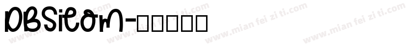 DBSilom字体转换