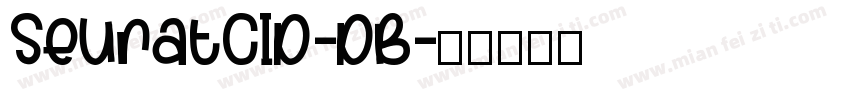 SeuratCID-DB字体转换