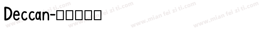 Deccan字体转换