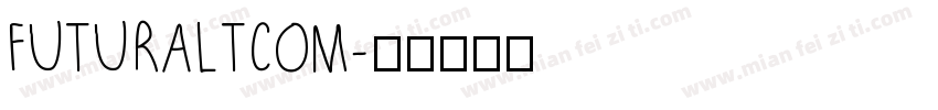 FUTURALTCOM字体转换