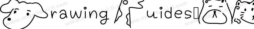 DrawingGuides-MJ7p字体转换