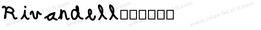 Rivandell字体转换
