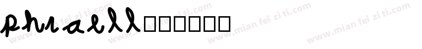 phraell字体转换