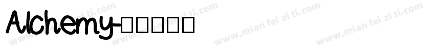 Alchemy字体转换