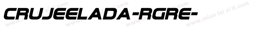 CruJeelada-RgrE字体转换