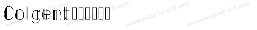 Colgent字体转换