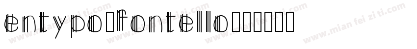 entypo-fontello字体转换