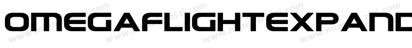 OmegaFlightExpanded字体转换