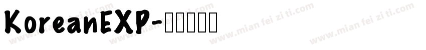 KoreanEXP字体转换