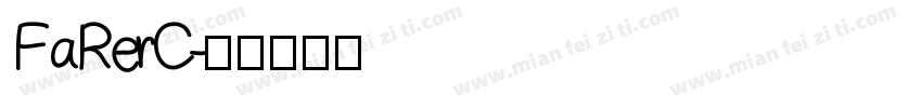 FaRerC字体转换