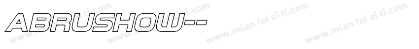 Abrushow-字体转换