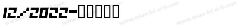 12/2022字体转换
