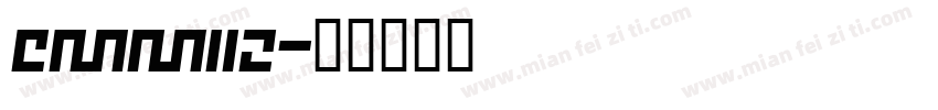 CMMI12字体转换