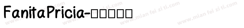 FanitaPricia字体转换