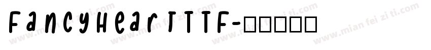 FancyHeartTTF字体转换