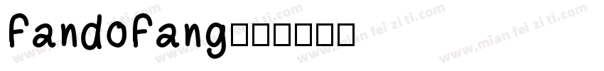 FandoFang字体转换