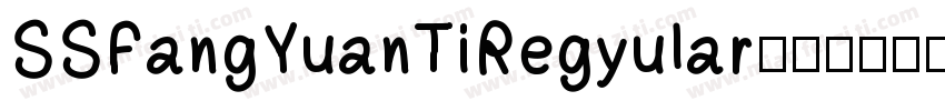 SSFangYuanTiRegyular字体转换